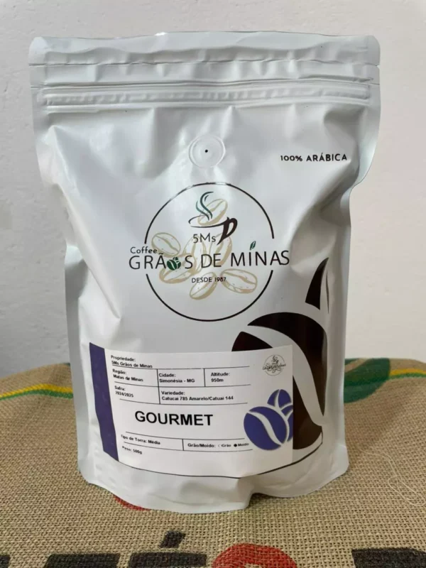 Café Gourmet Moído 100% Arábica 500g